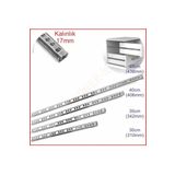 ARON HIRDAVAT 17mm 30cm Teleskopik Ray Çekmece Kızağı Çekmece Rayı () 17x310