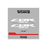 ARONA Honda CBR 125R Sticker Uyumlu Yazı – Yüksek Kalite Özel Kesim Folyo (2'li Set)