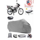 Arora Ar 100-8 Klasik Çelik Branda Gri Arka Çanta Uyumlu(Topcase) Motosiket Brandası Motor Örtüsü Çadır Su Geçirmez Motosiklet Kılıfı Motor Brandası,lastikli,taşıma Torbalı