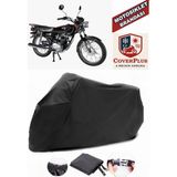 Arora Ar 100-8 Klasik Tel Branda Siyah Motosiket Brandası Motor Örtüsü Çadır Su Geçirmez Motosiklet Kılıfı Motor Brandası,lastikli,taşıma Torbalı - Arka Çanta UYUMSUZ