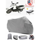 Arora Ar 100T-2B Branda Gri Motosiket Brandası Motor Örtüsü Çadır Su Geçirmez Motosiklet Kılıfı Motor Brandası,lastikli,taşıma Torbalı - Arka Çanta UYUMSUZ