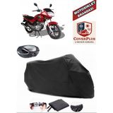 Arora Ar 125-43 Yebere Branda Siyah Arka Çanta Uyumlu(Topcase) Motosiket Brandası Motor Örtüsü Çadır Su Geçirmez Motosiklet Kılıfı Motor Brandası,lastikli,taşıma Torbalı