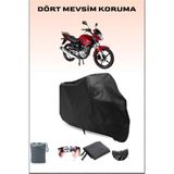 Arora Ar 125-48 Yebere Uyumlu Siyah Motorsiklet Branda, Motor Örtüsü
