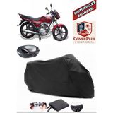 Arora Ar 170-20 Elegant Branda Siyah Arka Çanta Uyumlu(Topcase) Motosiket Brandası Motor Örtüsü Çadır Su Geçirmez Motosiklet Kılıfı Motor Brandası,lastikli,taşıma Torbalı
