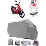 Arora Ar 50-50 Kasırga Branda Gri Motosiket Brandası Motor Örtüsü Çadır Su Geçirmez Motosiklet Kılıfı Motor Brandası,lastikli,taşıma Torbalı - Arka Çanta UYUMSUZ