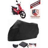 Arora Ar 50-50 Kasırga Branda Siyah Motosiket Brandası Motor Örtüsü Çadır Su Geçirmez Motosiklet Kılıfı Motor Brandası,lastikli,taşıma Torbalı - Arka Çanta UYUMSUZ