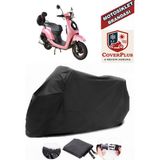 Arora Ar 50-8 Espresso Branda Siyah Motosiket Brandası Motor Örtüsü Çadır Su Geçirmez Motosiklet Kılıfı Motor Brandası,lastikli,taşıma Torbalı - Arka Çanta UYUMSUZ