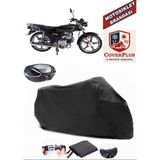 Arora Ar 50 Special Branda Siyah Arka Çanta Uyumlu(Topcase) Motosiket Brandası Motor Örtüsü Çadır Su Geçirmez Motosiklet Kılıfı Motor Brandası,lastikli,taşıma Torbalı