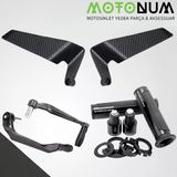 Arora Mojito 125 Modifiye Seti-Siyah-Karbon Naked-Md06655