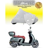 Arora Mojito 125 Uyumlu Motosiklet Brandası,örtüsü Gri