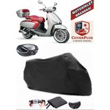 Arora Mojito Pro S Branda Siyah Arka Çanta Uyumlu(Topcase) Motosiket Brandası Motor Örtüsü Çadır Su Geçirmez Motosiklet Kılıfı Motor Brandası,lastikli,taşıma Torbalı