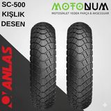 Arora Mojıto Pro S Ön Ve Arka Lastik Takımı -Sc500-Kışlık- Lst00146
