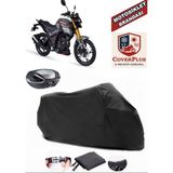 Arora mt 125 Branda Siyah Arka Çanta Uyumlu(Topcase) Motosiket Brandası Motor Örtüsü Çadır Su Geçirmez Motosiklet Kılıfı Motor Brandası,lastikli,taşıma Torbalı