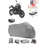 Arora Sk 250 Kv Branda Gri Arka Çanta Uyumlu(Topcase) Motosiket Brandası Motor Örtüsü Çadır Su Geçirmez Motosiklet Kılıfı Motor Brandası,lastikli,taşıma Torbalı