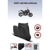 Arora Sk 250 Kv Uyumlu Siyah Motorsiklet Branda, Motor Örtüsü