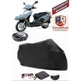 Arora Special 125 Branda Siyah Arka Çanta Uyumlu(Topcase) Motosiket Brandası Motor Örtüsü Çadır Su Geçirmez Motosiklet Kılıfı Motor Brandası,lastikli,taşıma Torbalı