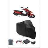 Arora Verano Ar 125-25 Uyumlu Siyah Motorsiklet Branda, Motor Örtüsü