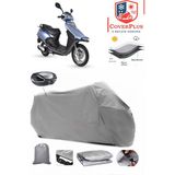 Arora Vesta 50 Branda Gri Arka Çanta Uyumlu(Topcase) Motosiket Brandası Motor Örtüsü Çadır Su Geçirmez Motosiklet Kılıfı Motor Brandası,lastikli,taşıma Torbalı