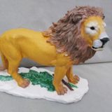 Arose Aslan Biblo Gerçekçi Boyama Aslan Biblo Hediyelik Aslan Dekor