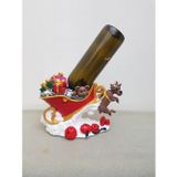 Arose Şaraplık Şişe Tutucu Yeniyıl Noelbaba Geyik Şaraplık Şişelik