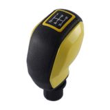 arotomarket SPOR VİTES TOPUZU SARI RENK ÖZEL TASARIM CITROEN C-ELYSEE C2 C3 C4 C5 SAXO XSARA MANUEL VİTES