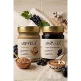 Arovela Arøvela Tek Kavrulmuş Doğal Tahin & İlave Şekersiz Üzüm Pekmezi Seti (300g + 300g)