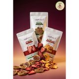 Arovela Kurutulmus Meyve Seti, Incir, Cilek, Seftali, 3 Paket, 150 g