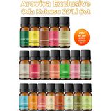 Aroviva Exclusive Oda Kokusu 20'li Set – Doğal Esansiyel Uçucu Yağ,difüzör Esansı,Buhurdanlık Yağı - Yoğun Esans