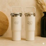 Arow 2'li Beyaz Termos 750ML*2 - 0,75 lt