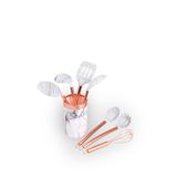Arow 5 Parça Mermer Desenli Silikon Kepçe Seti DC1.PM-2624