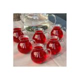 AROW Borosilikat Çay Bardağı 6 Parça 220 ml Renkli, 58CYT000549