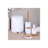Arow Charlotte 6 Parça Banyo Seti Beyaz TR-6157 (8681922075707)
