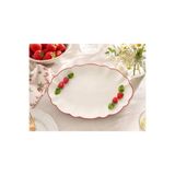 AROW Çilek Sunum Oval Tabak 39 Cm