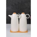 Arow Kate Porselen 2 Li Yağdanlık Seti 800 ml DC1.TR-3105