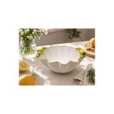 AROW Limon Kase Sunumluk 25 cm | Dekoratif Meyve, Salata, Kuruyemiş ve İkram Sunum Kasesi