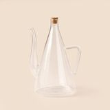 Arow Lina Borosilikat 600 ml Cam Yağlık