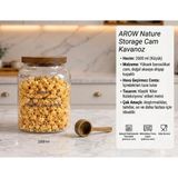 Arow Nature Storage 2 Lt Cam Kavanoz - Şeffaf