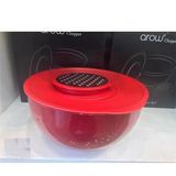Arow TR-3633 Chopper Rendeli Akrilik 4.6 lt 25 cm Kırmızı Akıllı Karıştırma ve Saklama Kabı