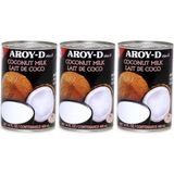 Aroy-D Aroy D Aroy-D Hindistan Cevizi Sütü 3 x 400 ml Total :1200 ml Marketimgo ( 3 Pieces )