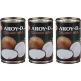 Aroy-D Hindistan Cevizi Sütü 165 ml x 3 Vegan Mutfağına Uygun Kremsi Lezzet Tayland Üretimi