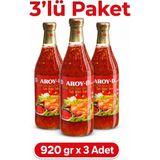 Aroy-D Sweet Chili Tatlı Biber Sosu 920 gr x 3 Adet - 920,0 gr