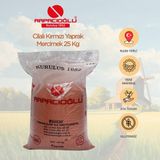 Arpacıoğlu Yerli Türk Malı Kırmızı Yaprak Mercimek Cilalı 25 kg