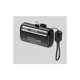 Arpag Global Powerbank Mini Mobil Siyah Typ-c ve Iphone Girişli 10.000 mah Taşınabilir Batarya