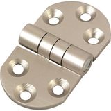 Arpat 4 Cm X 7 Cm Alüminyum Oval Masa Menteşe Saten Ar A187 01