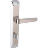 Arpat Rosa Grand Lüx Alüminyum Kapı Kolu Krom Saten Wc - Krom - Saten