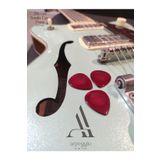 Arpeggio arte Alice Damla Pena 3'lü Set 2mm(ELEKTRO, AKUSTİK, KLASİK, BAS, CAZ GİTAR PENASI) 3 Adet Kırmızı Pena