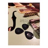 Arpeggio arte ALICE Damla Pena, Siyah 3'lü set 2.00mm Caz Gitar Penası 2.00mm Bas Gitar Penası