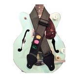 Arpeggio arte P&P Penalı Gitar Askısı– Elektro ve Akustik Gitarlar & Ukulele İçin Uyumlu Ayarlanabilir Omuz Kayışı
