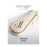 arpeggio ARTE Ukulele Kılıfı – Kum Beji, Soprano ve Concert Modelleri İçin Uygun Ukulele Kılıfı