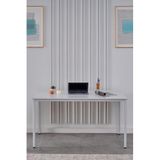 Arpelia Çalışma Masası 140x80x75 Cm Gri